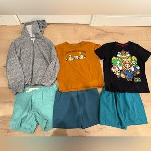 Old Navy bundle boys size 6/7 athletic wear set